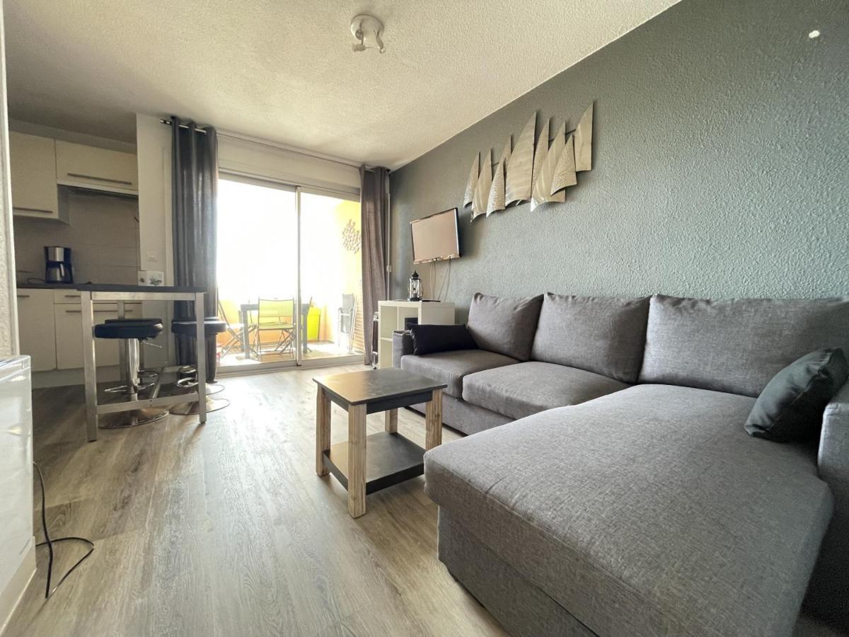Confortable T2 A Sete Avec Vue Mer, Parking Et Wifi - Fr-1-338-111 Kültér fotó
